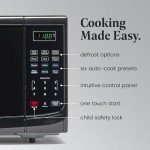Farberware 900W Countertop Microwave Oven - Retro Style