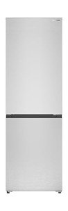 SHARP 24-Inch Bottom-Freezer Refrigerator, Stainless Steel