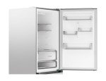 SHARP 24-Inch Bottom-Freezer Refrigerator, Stainless Steel