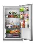 SHARP 24-Inch Bottom-Freezer Refrigerator, Stainless Steel