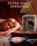 4L Mini Skincare Fridge with LED Mirror Light