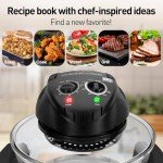 8-in-1 Convection Toaster Oven with Glass Bowl