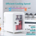 Iceblue 4L Mini Skincare Fridge with Window
