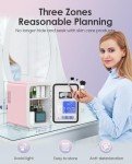 Cutieworld 4L Skincare Mini Fridge - Pink
