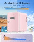 Cutieworld 4L Skincare Mini Fridge - Pink