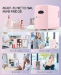 Cutieworld 4L Skincare Mini Fridge - Pink