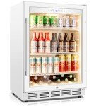 Tylza 24-Inch Beverage Refrigerator for Cans