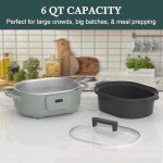 Magnifique 6 Quart Programmable Slow Cooker - Nonstick