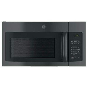 GE 1.6 cu. ft. Black Over-the-Range Microwave