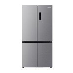 THFRIONE 4-Door Stainless Steel French Door Refrigerator