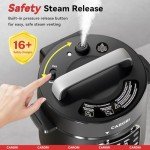 CARORI 9-in-1 Electric Pressure Cooker, 6 Qt