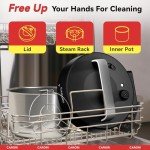 CARORI 9-in-1 Electric Pressure Cooker, 6 Qt