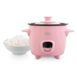 DASH Mini Rice Cooker and Steamer - Pink