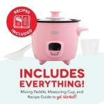 DASH Mini Rice Cooker and Steamer - Pink