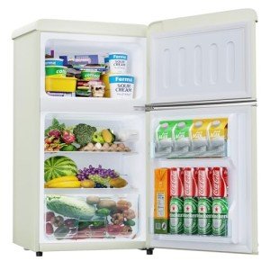 Bodare 3.2 Cu.Ft Mini Fridge with Freezer