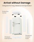 Bodare 3.2 Cu.Ft Mini Fridge with Freezer