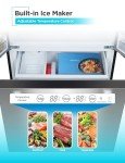 BLACK+DECKER 16 Cu. Ft. French Door Refrigerator