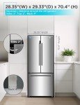 BLACK+DECKER 16 Cu. Ft. French Door Refrigerator