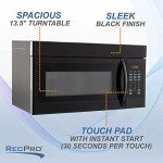RecPro 30" Over-the-Range RV Microwave Oven