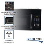 RecPro 30" Over-the-Range RV Microwave Oven