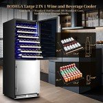 BODEGA 24-Inch Dual Zone Wine & Beverage Cooler