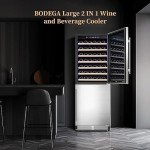 BODEGA 24-Inch Dual Zone Wine & Beverage Cooler