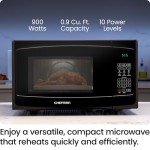 Chefman 0.9 Cu. Ft. Countertop Microwave Oven