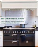 Akicon 36" Stainless Steel Range Hood Insert