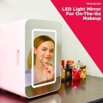 Frigidaire Portable Mini Cooler with LED Mirror