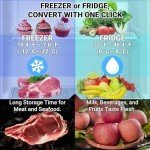 21 cu.ft. Frost-Free Upright Freezer - Stainless Steel