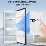 21 cu.ft. Frost-Free Upright Freezer - Stainless Steel