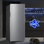 21 cu.ft. Frost-Free Upright Freezer - Stainless Steel