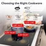 CIARRA 30-Inch 4-Burner Induction Cooktop