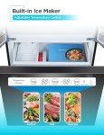 BLACK+DECKER 16 Cu. Ft. French Door Refrigerator