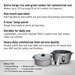Panasonic 60-Cup Commercial Rice Cooker - Silver