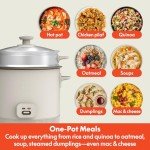 Bella 16-Cup Rice Cooker with Steamer Basket
