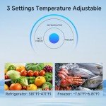 BANGSON 7.0 Cu.ft Convertible Upright Freezer