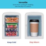 Chefman Mini Portable Fridge: Cools, Heats, Compact Storage