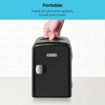 Chefman Mini Portable Fridge: Cools, Heats, Compact Storage