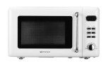 Emerson Compact Retro White Microwave Oven, 700W