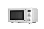 Emerson Compact Retro White Microwave Oven, 700W