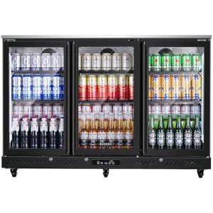 BODEGA Back Bar Cooler with 3 Glass Doors