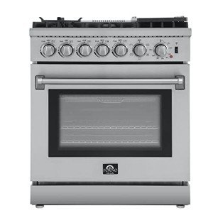 FORNO Lazio 30" Dual Fuel Gas Range & Oven