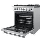 FORNO Lazio 30" Dual Fuel Gas Range & Oven