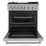 FORNO Lazio 30" Dual Fuel Gas Range & Oven