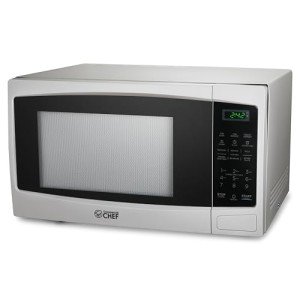 Commercial Chef 1.1 Cu Ft 1000W Microwave White