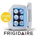 Frigidaire Light Up Mini Beverage Refrigerator, White