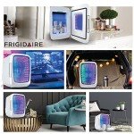 Frigidaire Light Up Mini Beverage Refrigerator, White