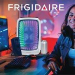 Frigidaire Light Up Mini Beverage Refrigerator, White