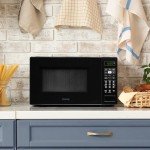 Danby 0.7 cu. ft Black Countertop Microwave